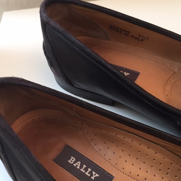Bally leather tassel loafers. - Picture 4 of 8